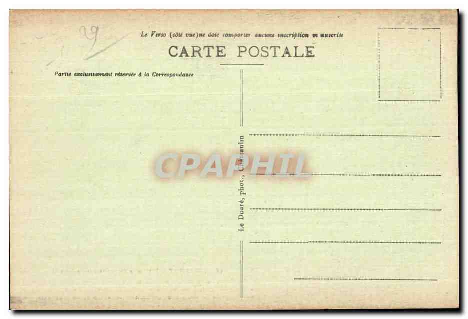 Grotte de l'Autel — Morgat — Intérieur de la grotte avec stalactites et stalagmites — éditeur CPAPHIL, n° 384 — Reverso