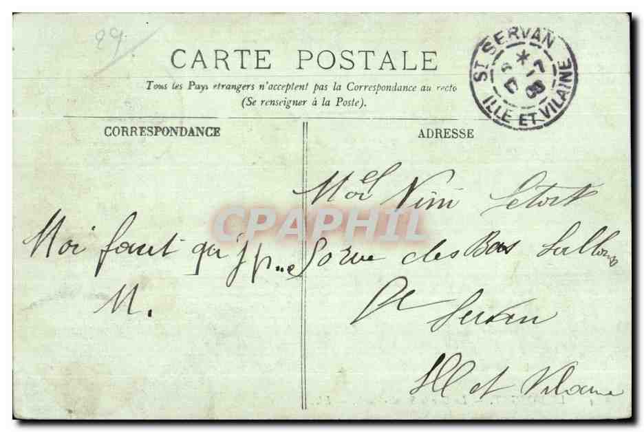 Le Morgat — La Grotte Sainte-Marie — LL. — Verso