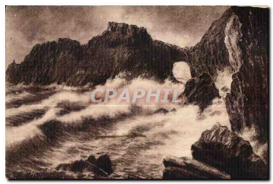 CPA Le chateau de Dinant a Camaret 