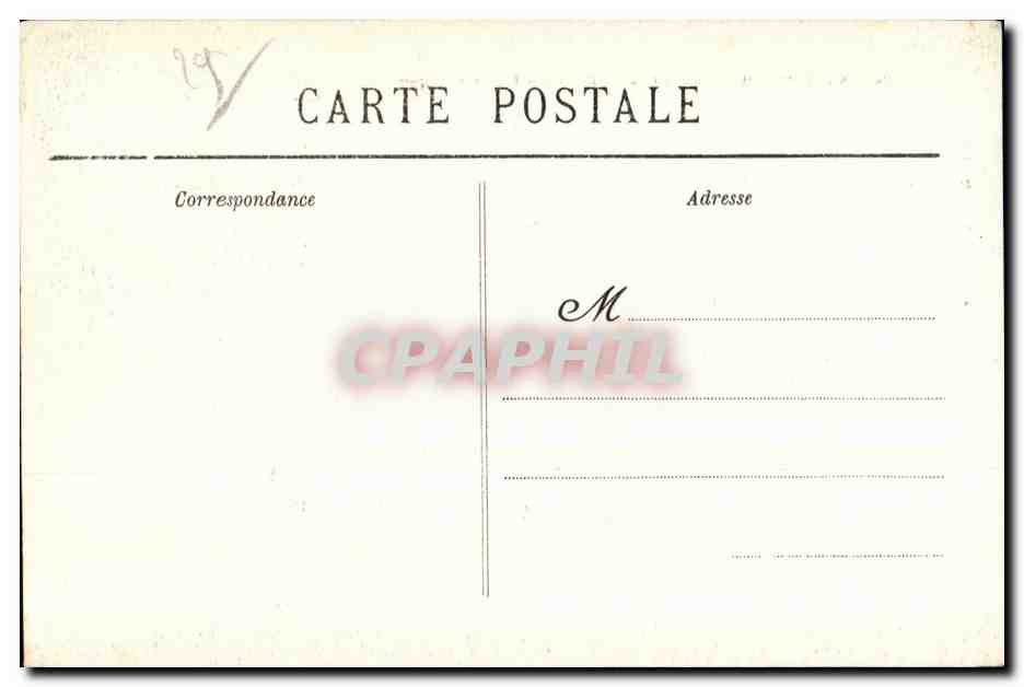 CPA Concarneau Le Chateau de Keriolet Facade principale — Rückseite