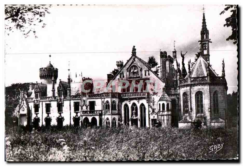 CPA Concarneau (Finistre) Chateau de Keriole vu du Parc (XV s)