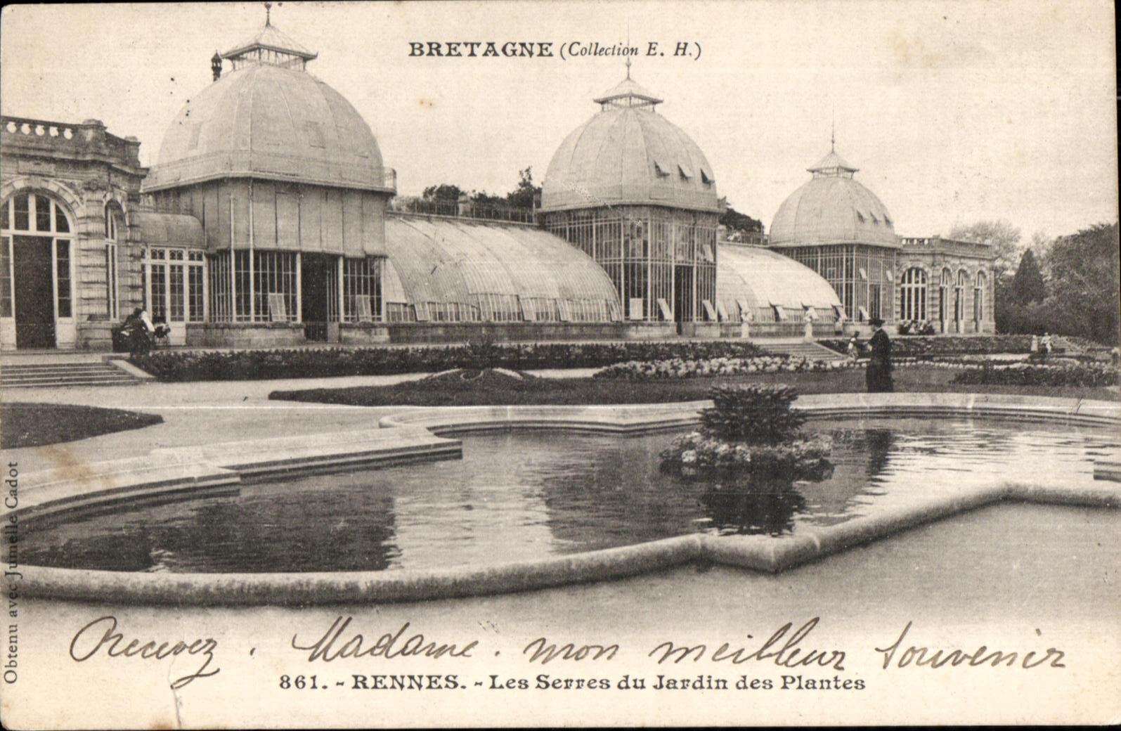CPA Rennes Les Serres du Jardin des Plantes
