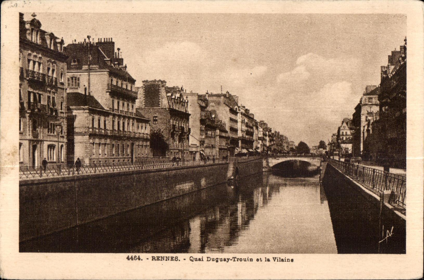 Rennes - Quai Duguy-Trouin et la Vilaine