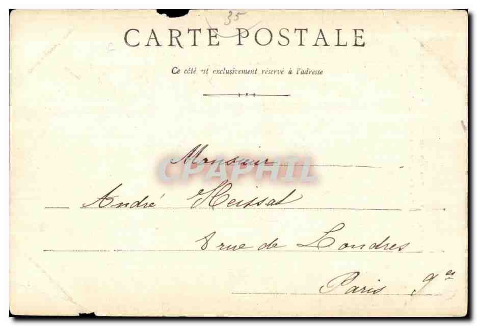 CPA Entree du Vieux Cimetiere Monument eleve a la Memoire des Genereraux Rennes — Reverso
