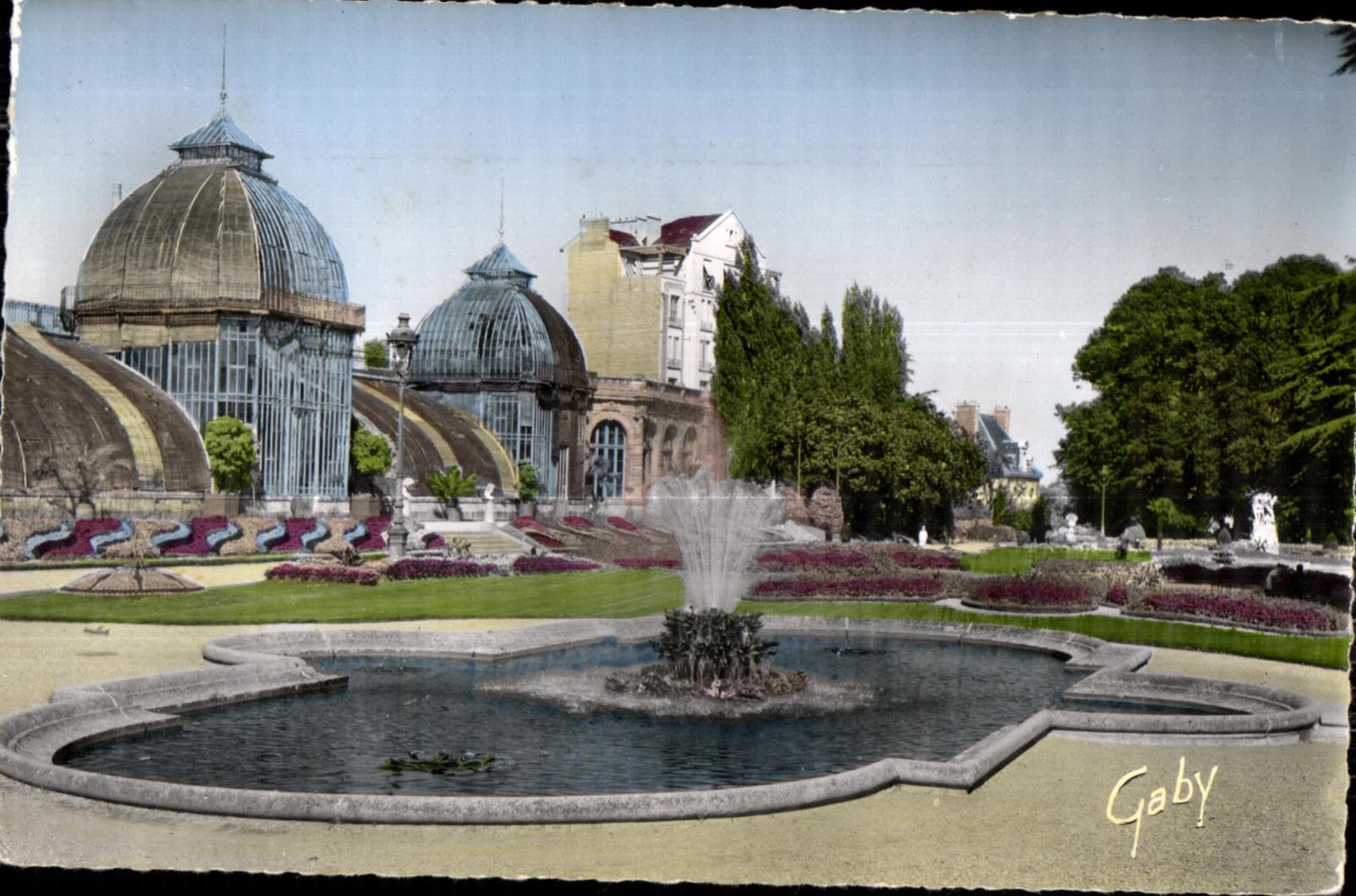 Jardin du Thabor — Le Bassin — Éditions Gaby