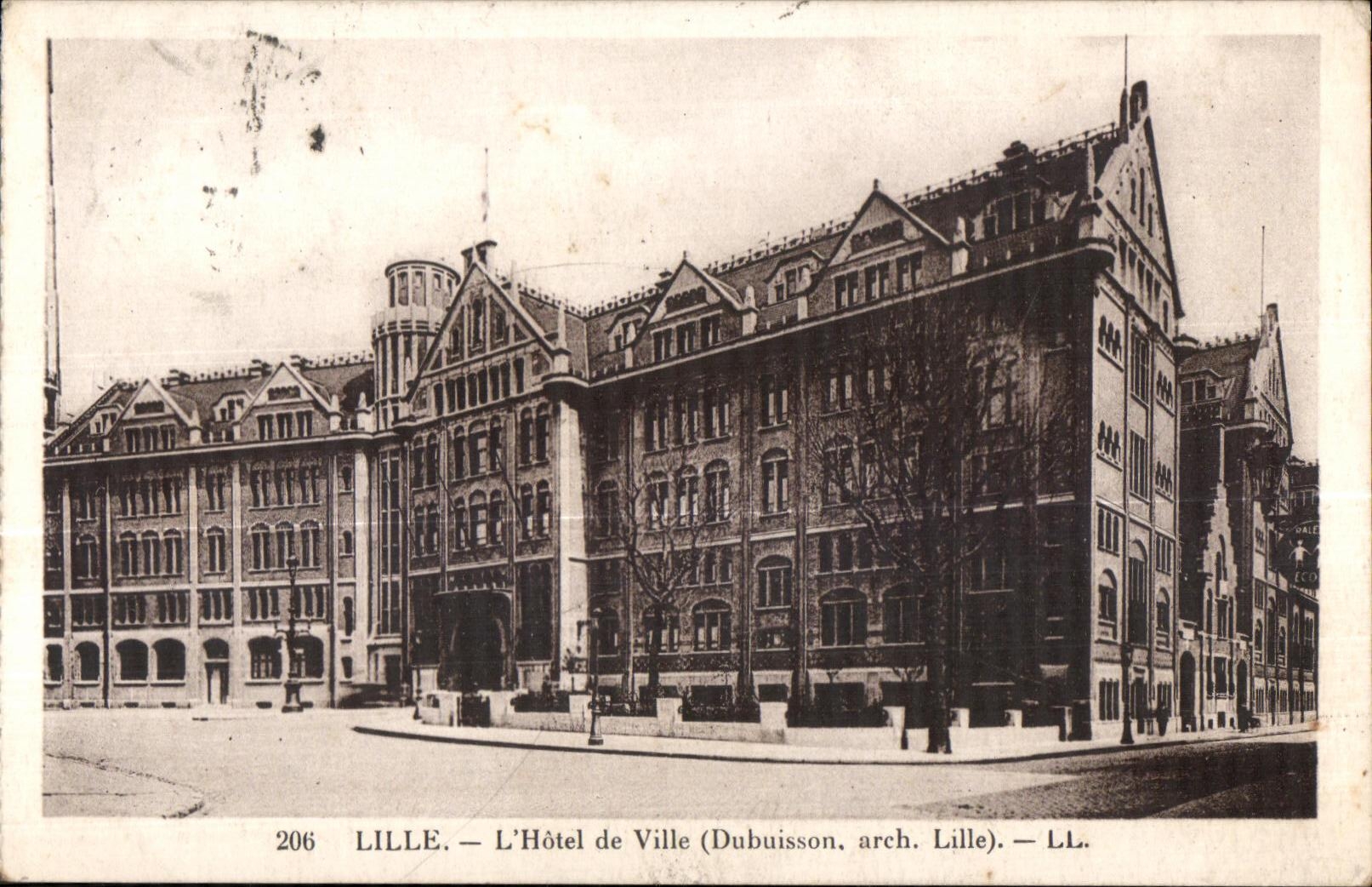 CPA Lille L Hotel de Ville