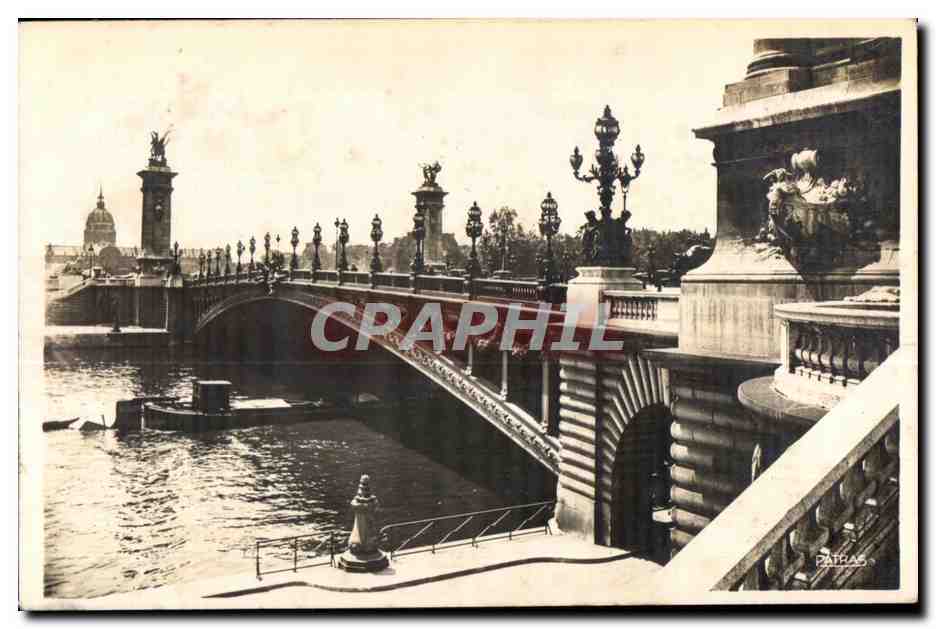 CPA Les Jolis Coins de Paris Le Pont Alexandre III