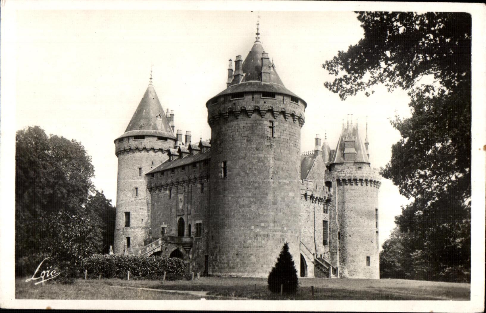 Château de Combourg — Tour du Maure — éditeur Lorgie, n° 2516