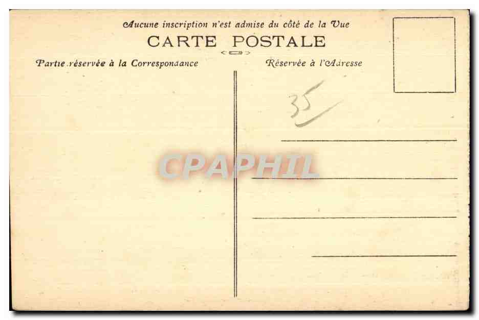 Château de Combourg — Ensemble — Coll. E. H. D. n° 1306 — Back