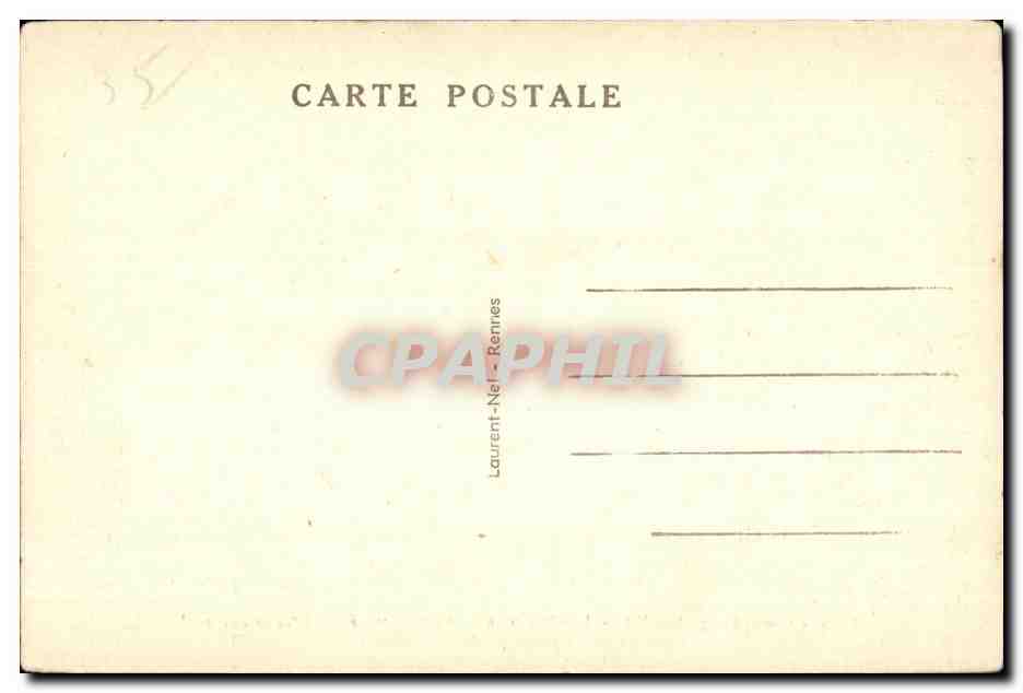 Combourg (I.-et-V.) — Le Château où l'Auteur du "Génie du Christianisme" séjourna pendant son enfance — Laurent-Net, Rennes, n°3130 — Reverso