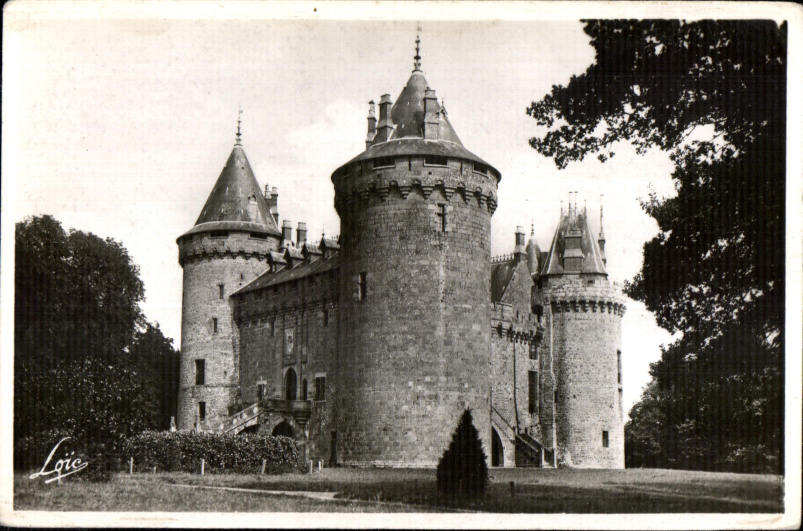 Schloss Combourg — Turm von Maure, höher als die anderen, genannt von Chateaubriand