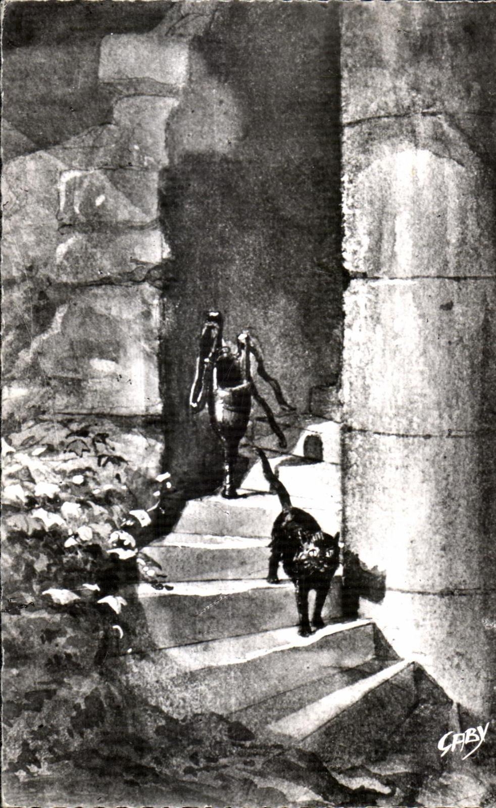 Château de Combourg — légende du Comte et du chat noir — éditeur GABY