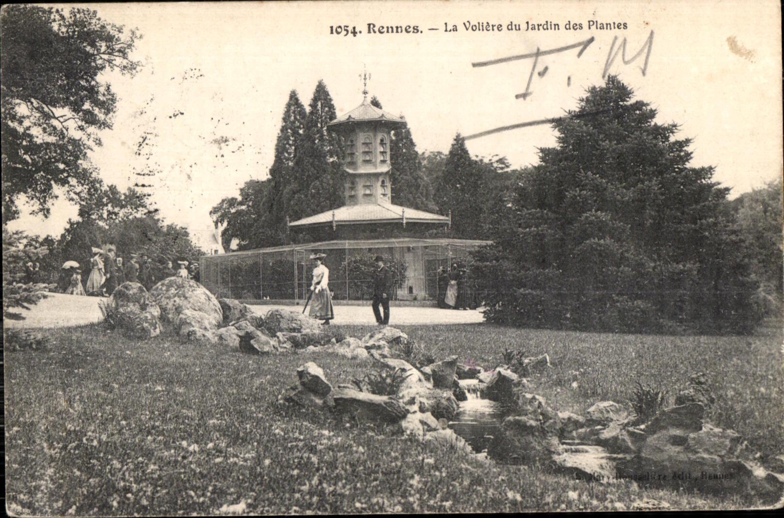 Rennes — La Volière du Jardin des Plantes — Éditeur Rennes