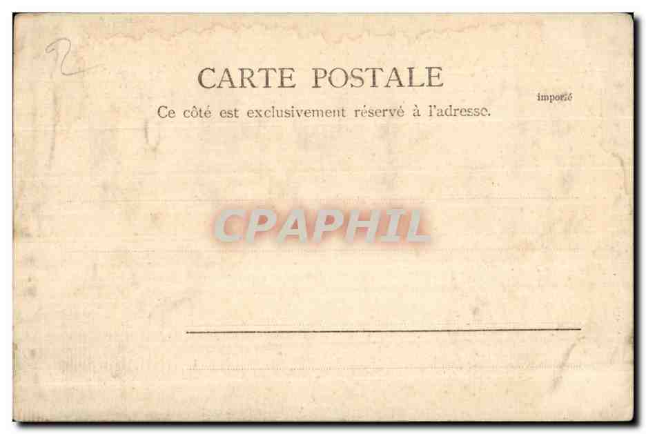 CPA Souvenir du Havre Pain de Snore et des Flots — Verso
