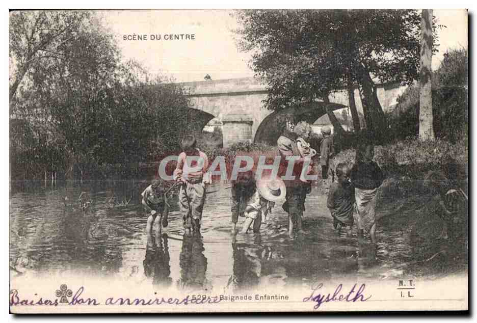 Kinderschwimmen — Szene vom Zentrum — M.T. I.L. n°529