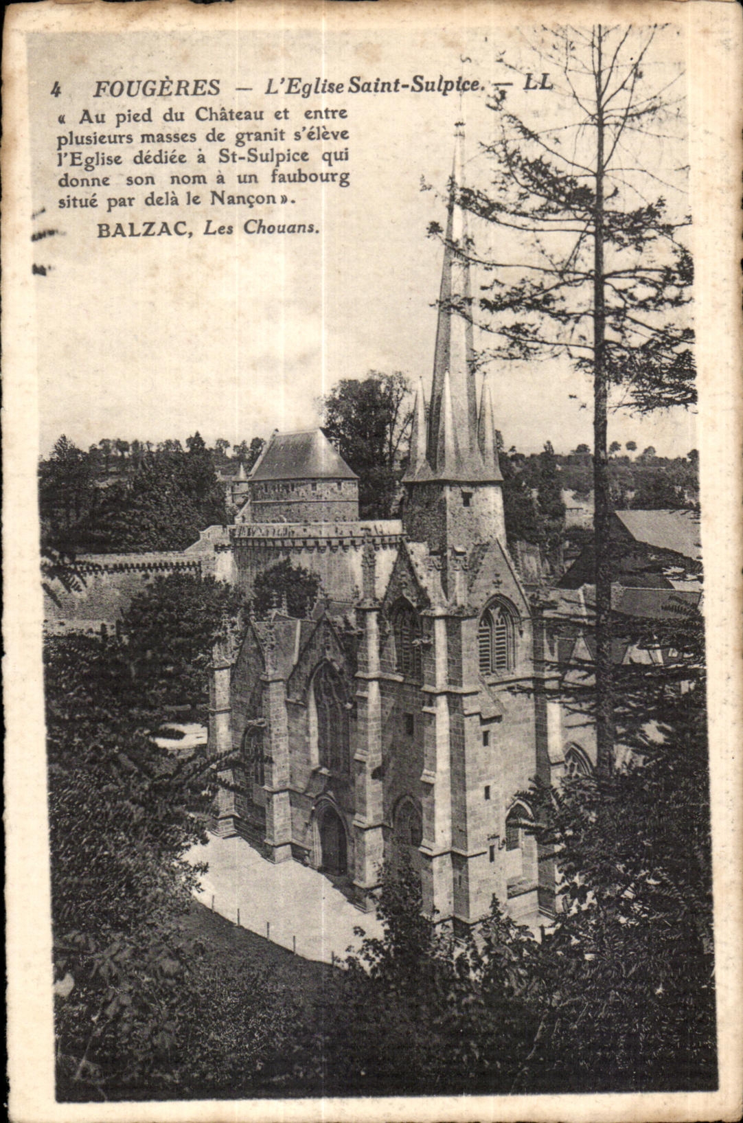 Fougères — L'Église Saint-Sulpice — LL