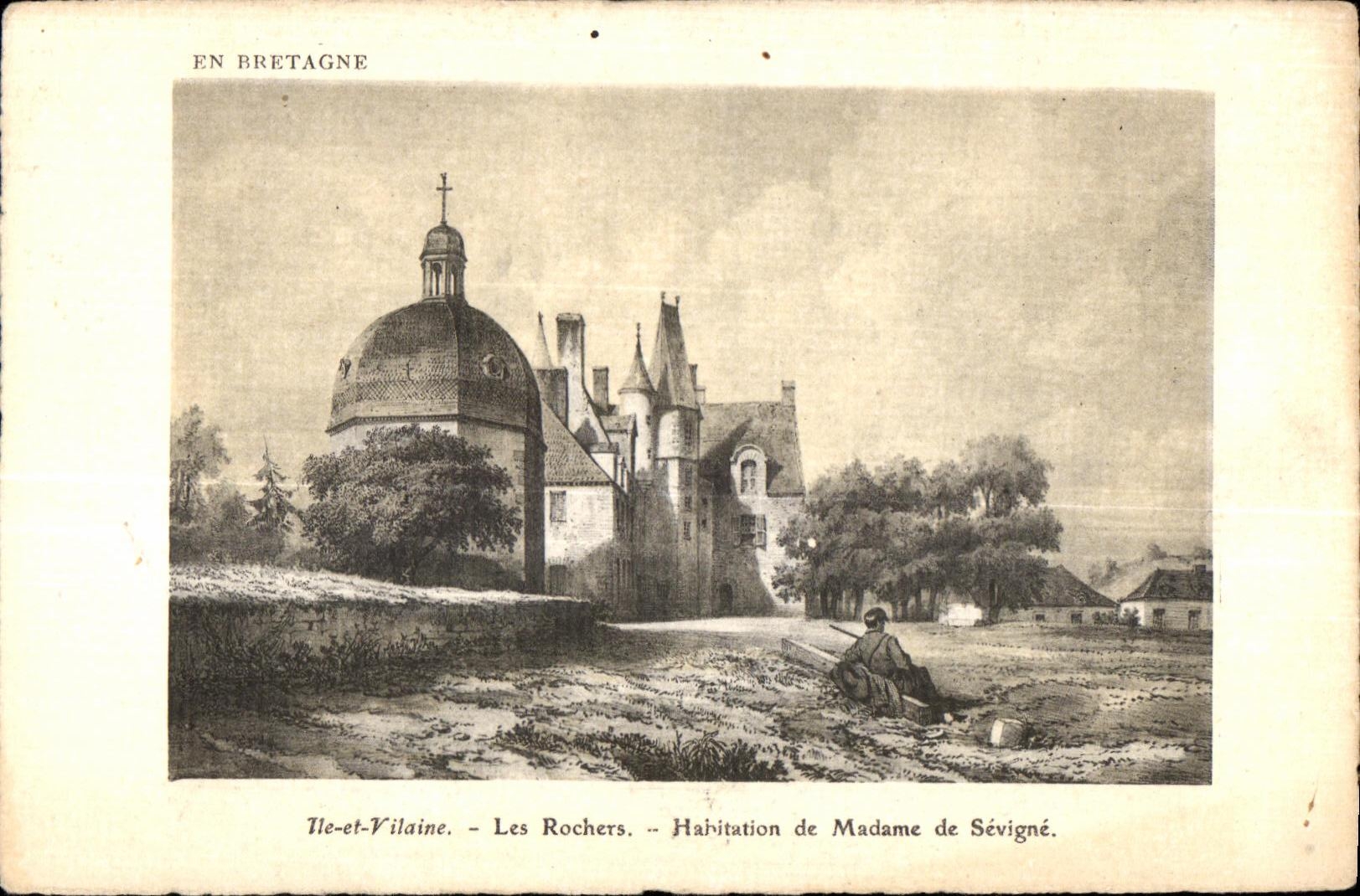 Les Rochers - Habitation de Madame de Sévigné — Édition Musique 'SUPRA' Paris