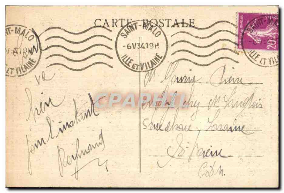 St-Malo (Bretagne) - La Grande Rue - High Street - G. M. - Édition Guérin, St-Malo, n°4925 — Reverso