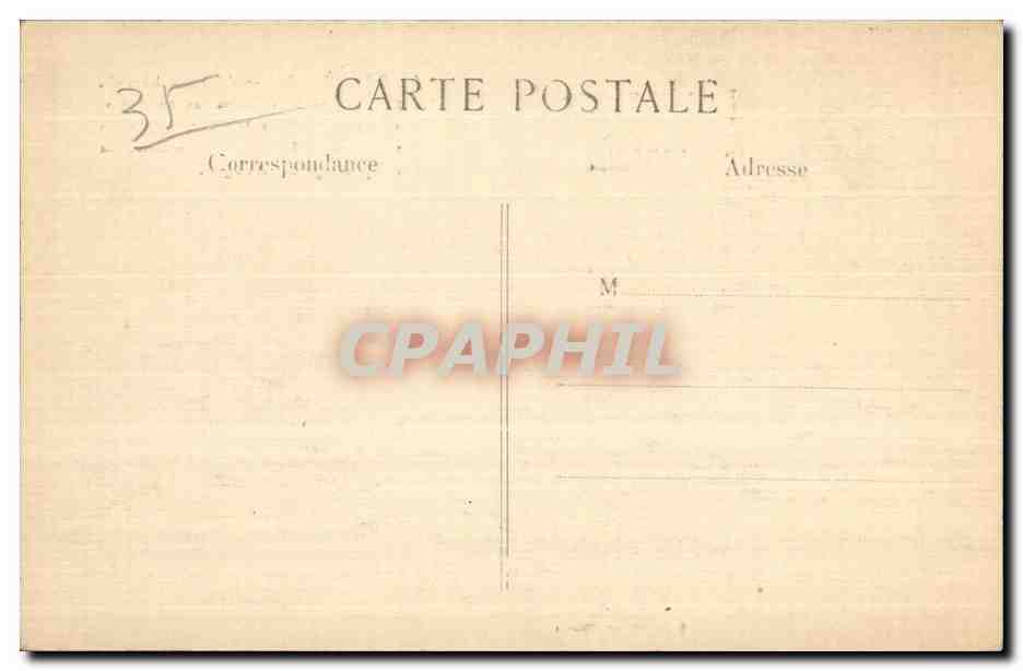 Fougères (Ille-et-Vilaine) — Das feudale Schloss — Verlag: Sond, Atteur, Rennes — Nr. 56 — Rückseite