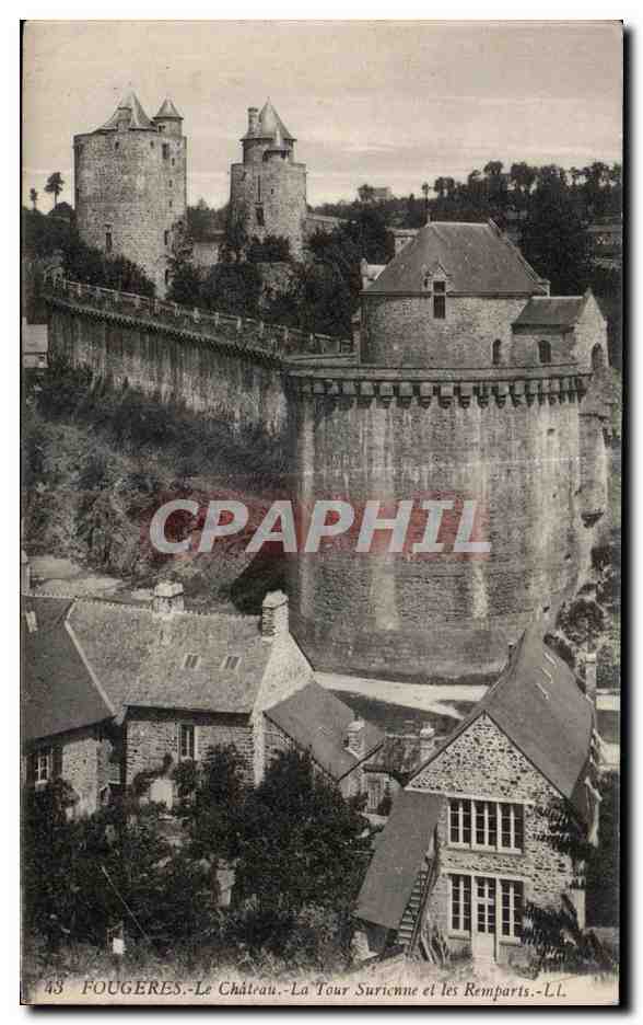 Fougeres - El Castillo, La Torre Surienne y los Muros - L.L.