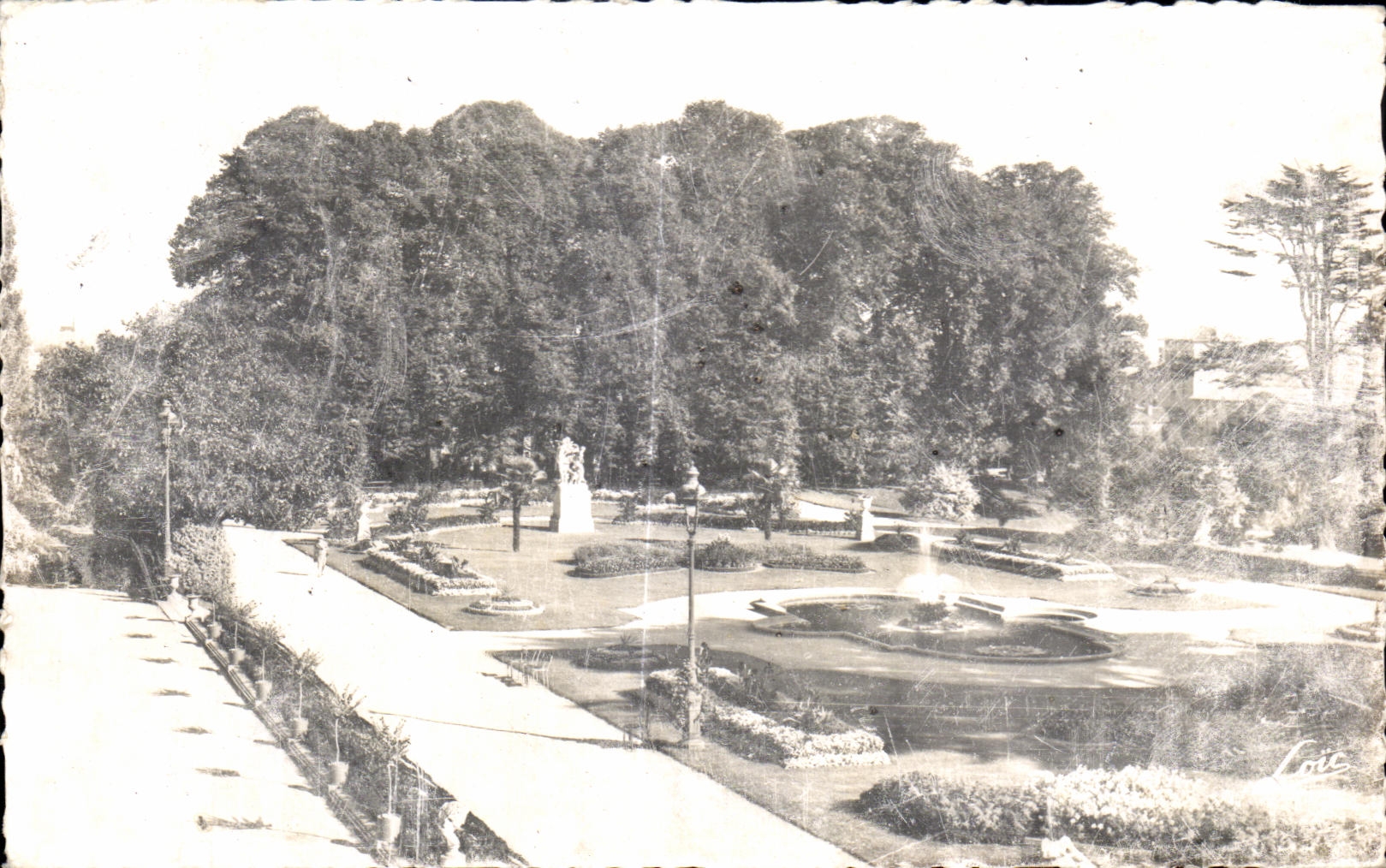 Rennes — Vue générale du Thabor — Edit. P. Mesny, 27, avenue du Mail