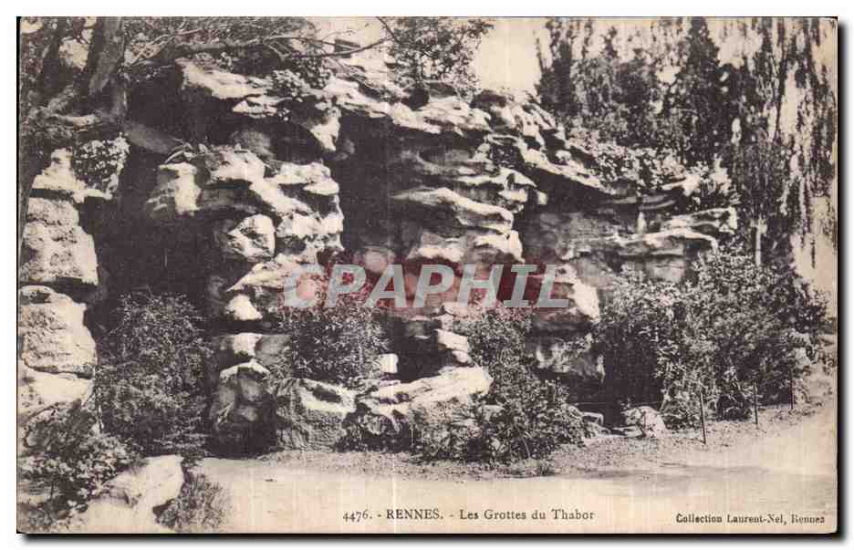 Rennes - Les Grottes du Thabor — Collection Laurent-Nel, Rennes