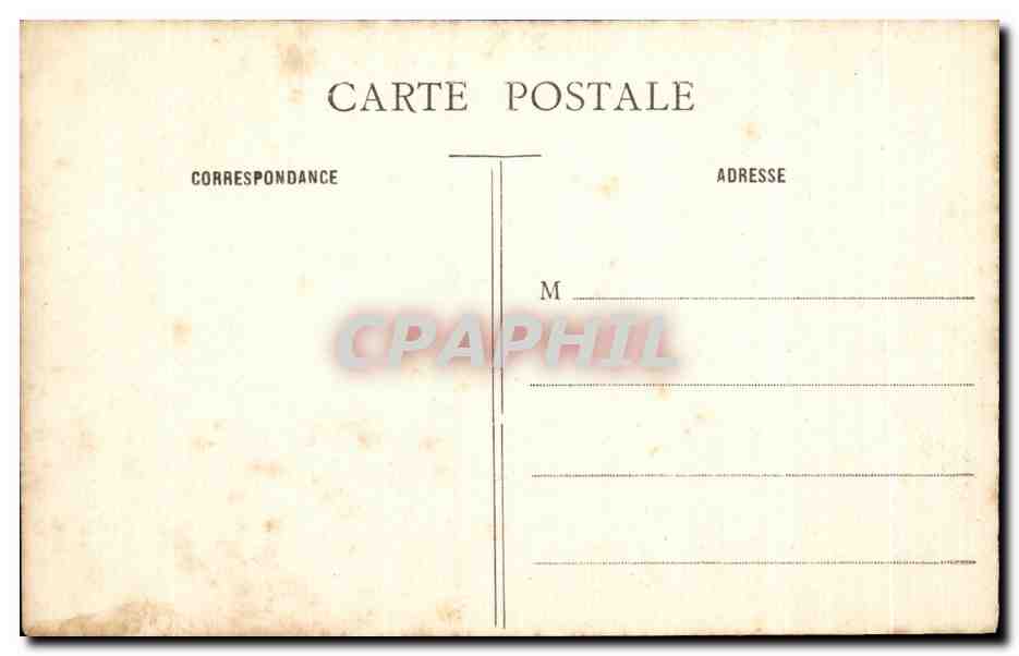 CPA Paris Champs Elysees Concert des Ambassadeurs — Rückseite