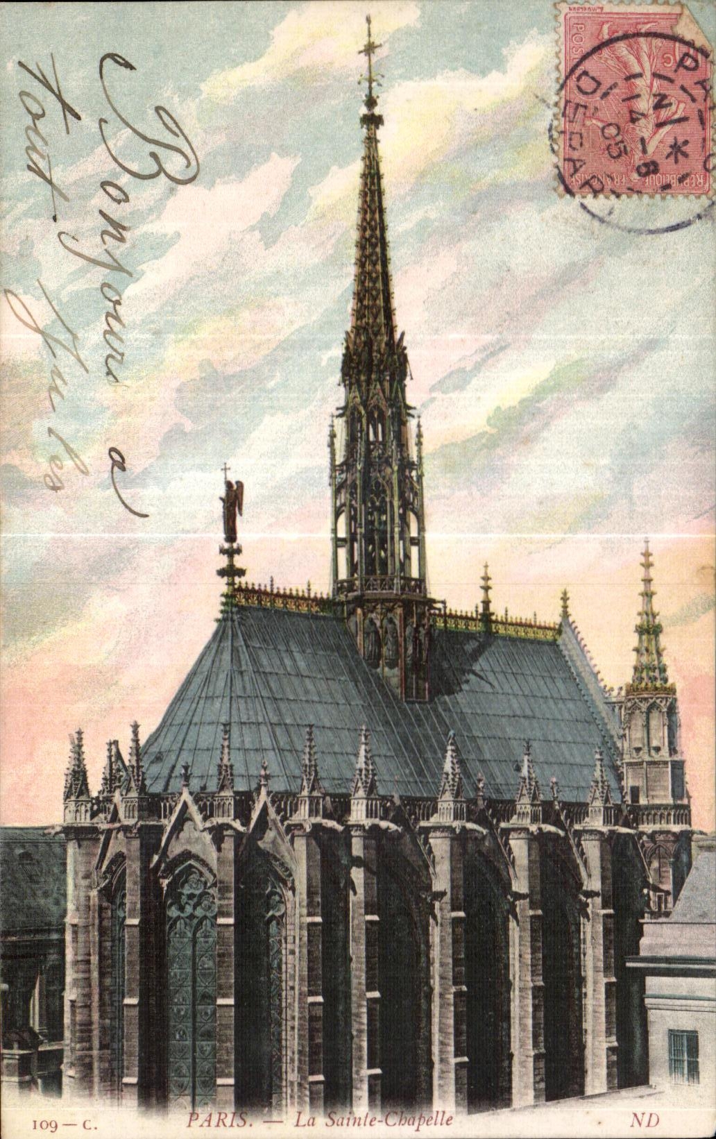 CPA La Saint Chapelle Paris 