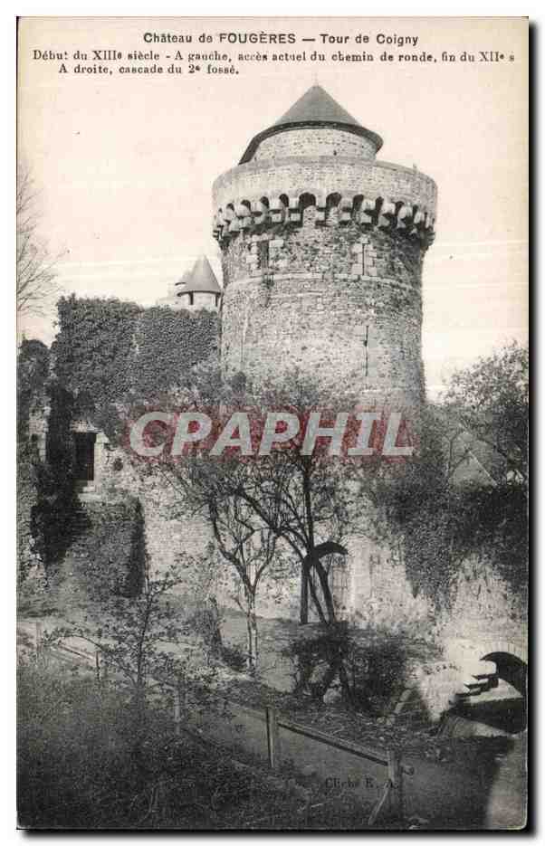 Schloss Fougères — Tour de Coigny — Verlag E. A. Clèche
