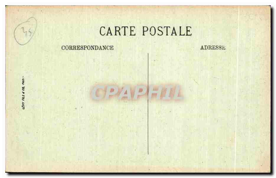 Fougères - El Castillo - Puerta Saint-Sulpice, Torre del Pelguin y Torre de la Trémouille (siglo XI) — LL. — Reverso