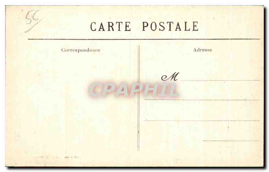 Le Château de Josselin — Façade Principale — Collection Villard Calmier — Rückseite