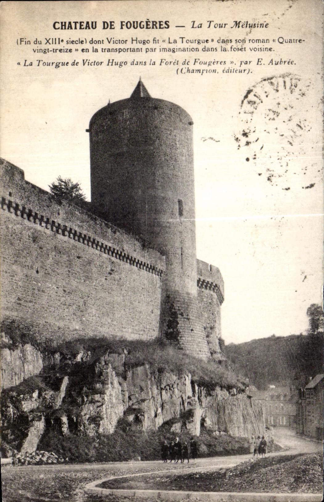 Castillo de Fougères — La Torre Mélusine — Champion, editor