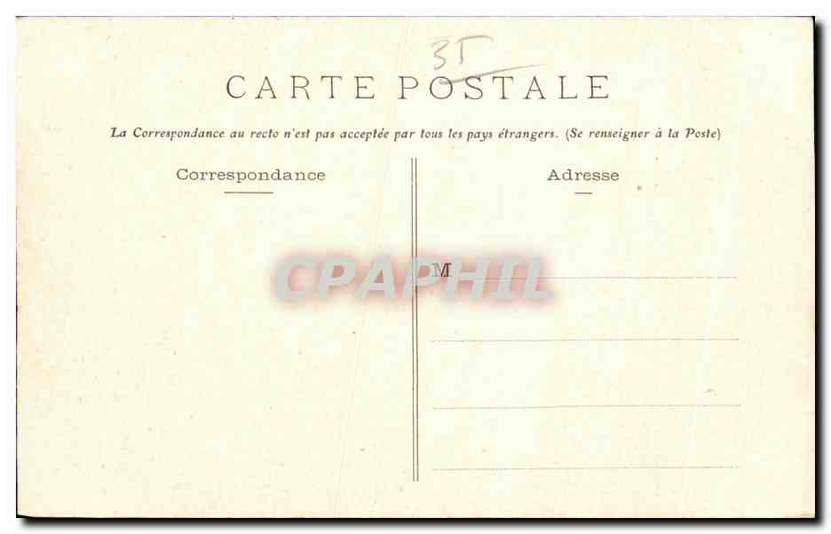 Forêt de Paimpont — Le Val sans retour, immense vallée boisée où la fée Viviane enfermait les amoureux infidèles — E. Mary-Honslberg, édit. Rennes — Reverso