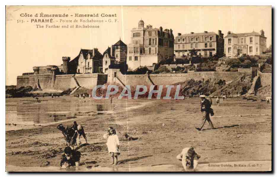 CPA Parame Cote d Emeraude Pointe de Rochebonne 