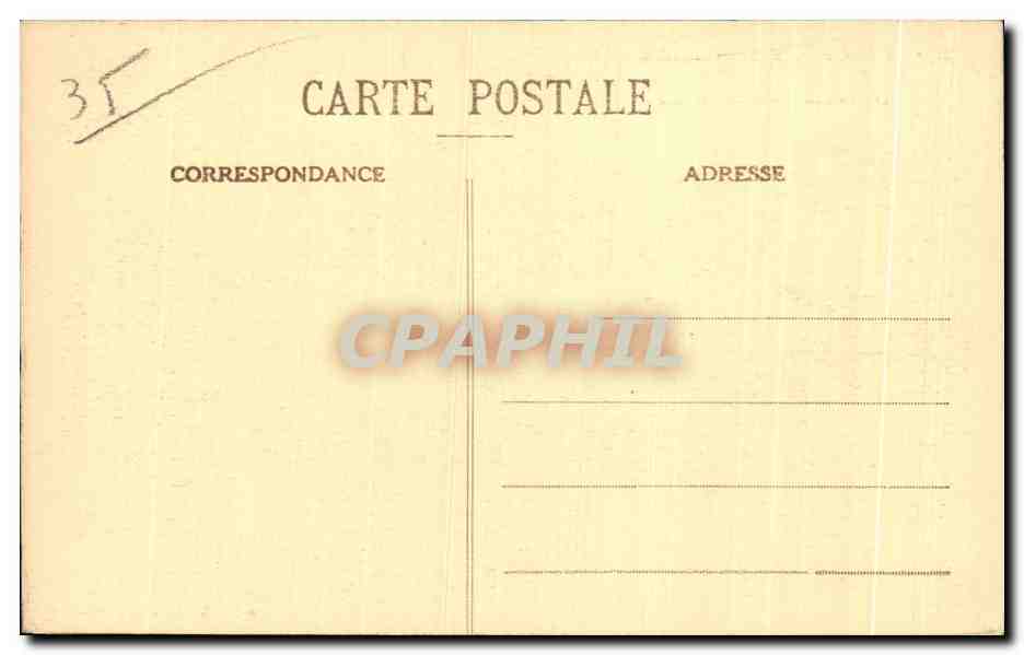 CPA Parame Cote d Emeraude Pointe de Rochebonne  — Rückseite