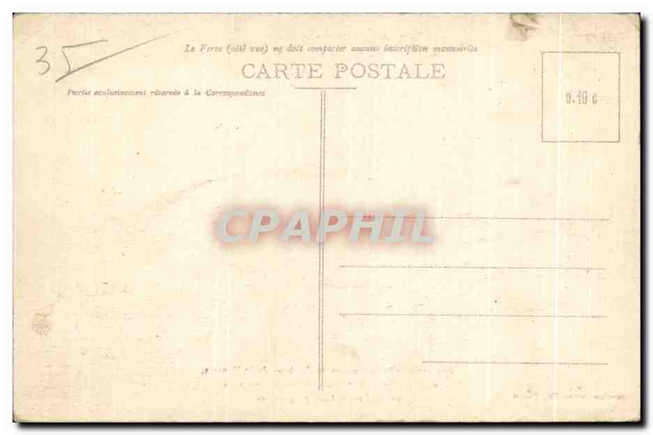 Ancienne Salle capitulaire de l'Abbaye de St-Maurice — style gothique XVe siècle, restaurée vers 1898 par M. Lorois alors propriétaire — Collection Laurent-Nel, Rannée — Reverso