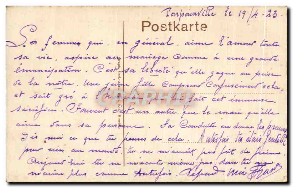 CPA Merseburg Neue Saale Bruke — Verso