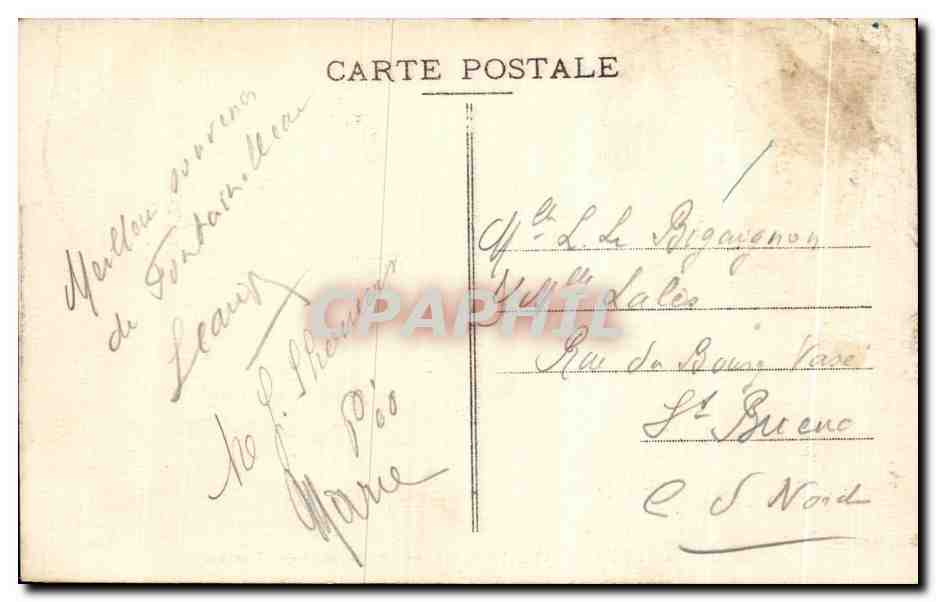 Bosque de Fontainebleau — La Roche qui pleure (Franchard) — Editor no identificado, n.º 31 — Reverso