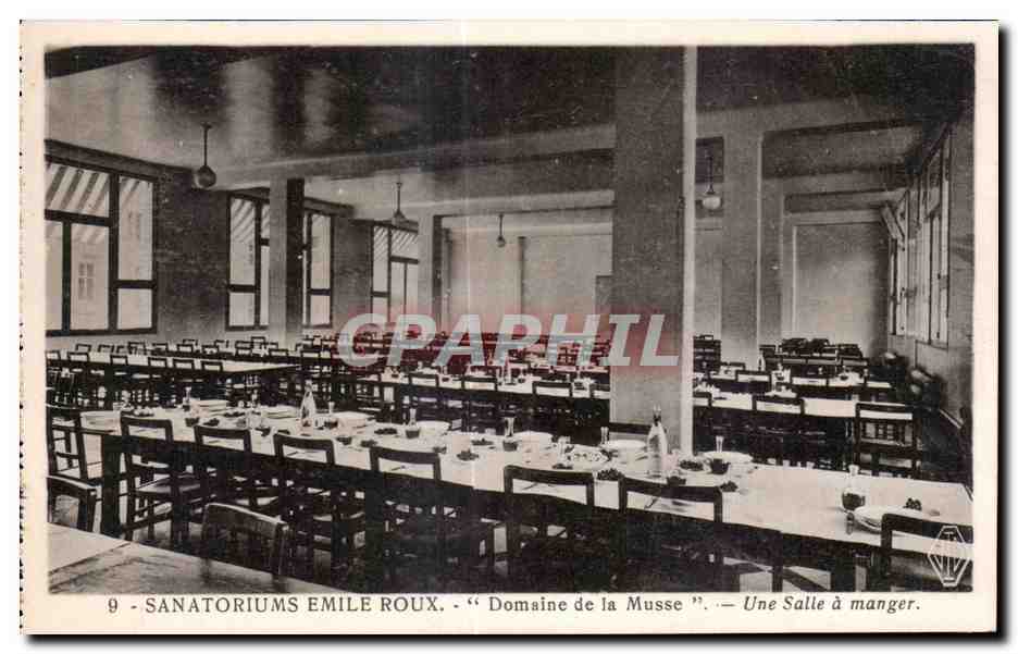 CPA Sanatoriums Emile Roux Domaine de la Musse Une Salle a Manger