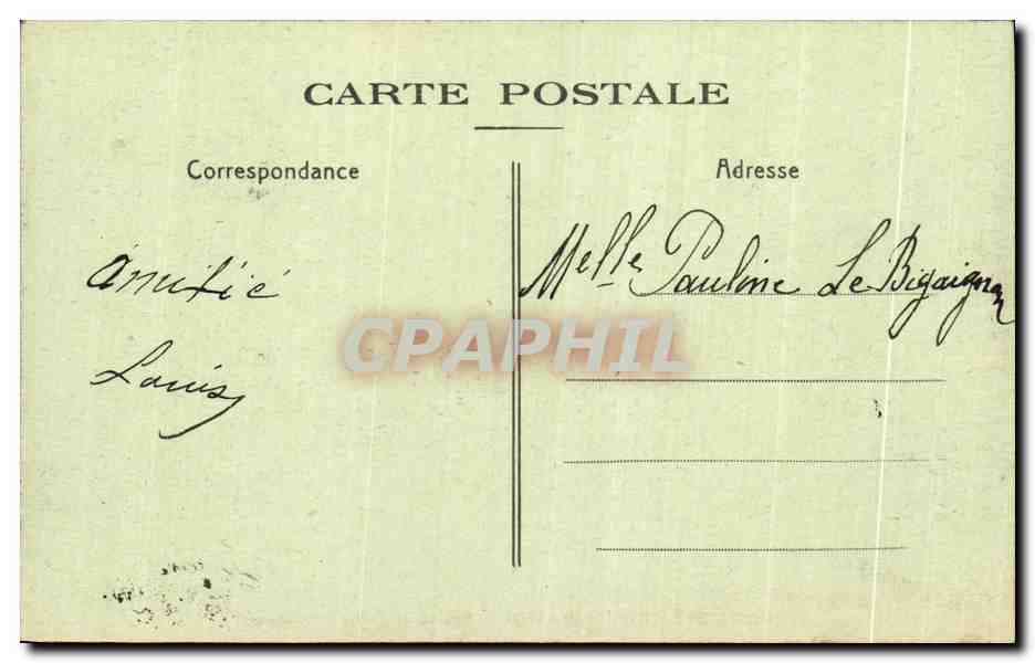 CPA Plombieres les Bains Casino et Petile Promenade — Rückseite