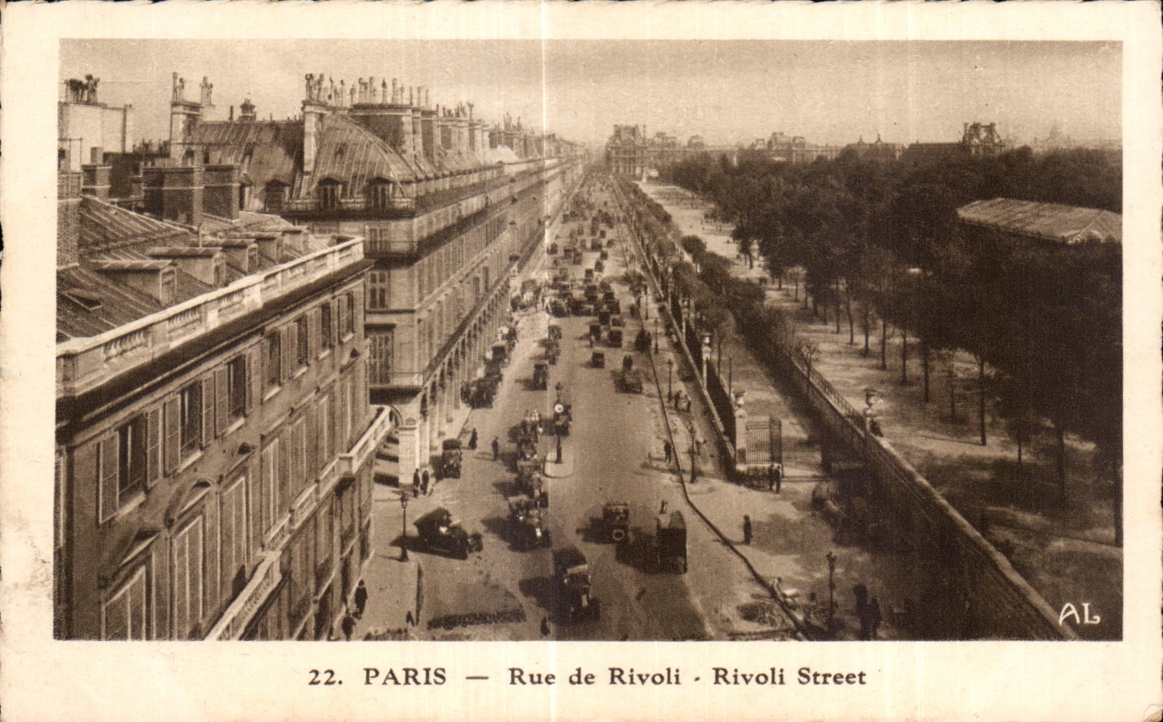 CPA Paris Rue de Rivoli Rivoli Street