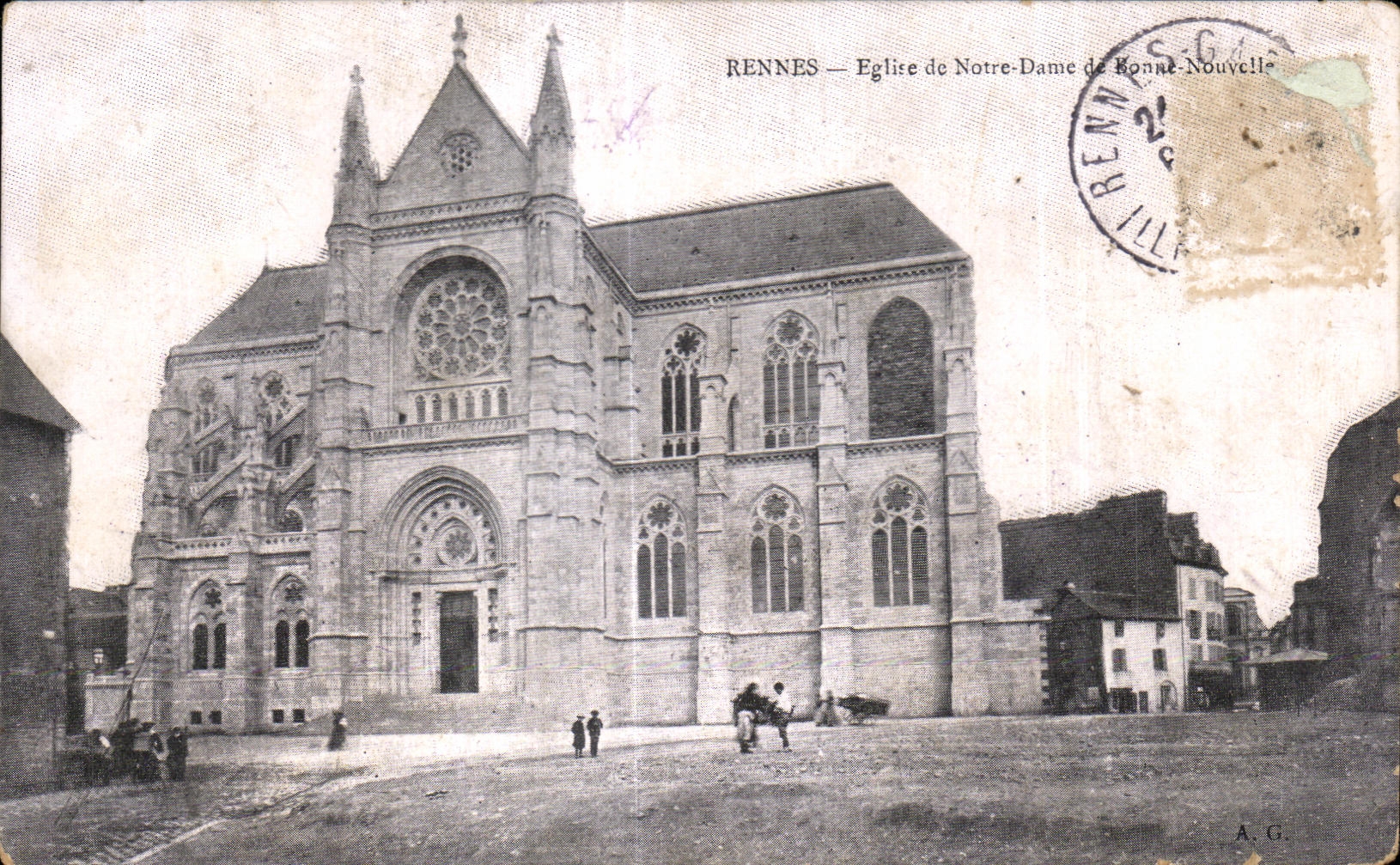 Rennes — Église de Notre-Dame de Bonne-Nouvelle — A.G.