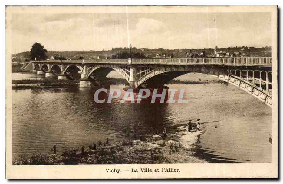 CPA Vichy La Ville et l Allier