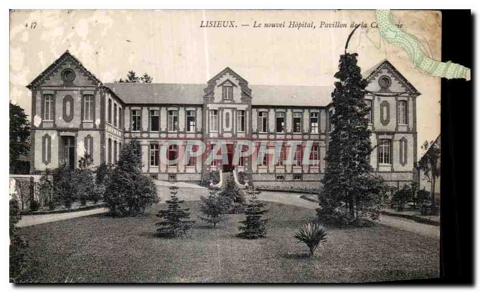 Lisieux — Le nouvel Hôpital, Pavillon de la Charité