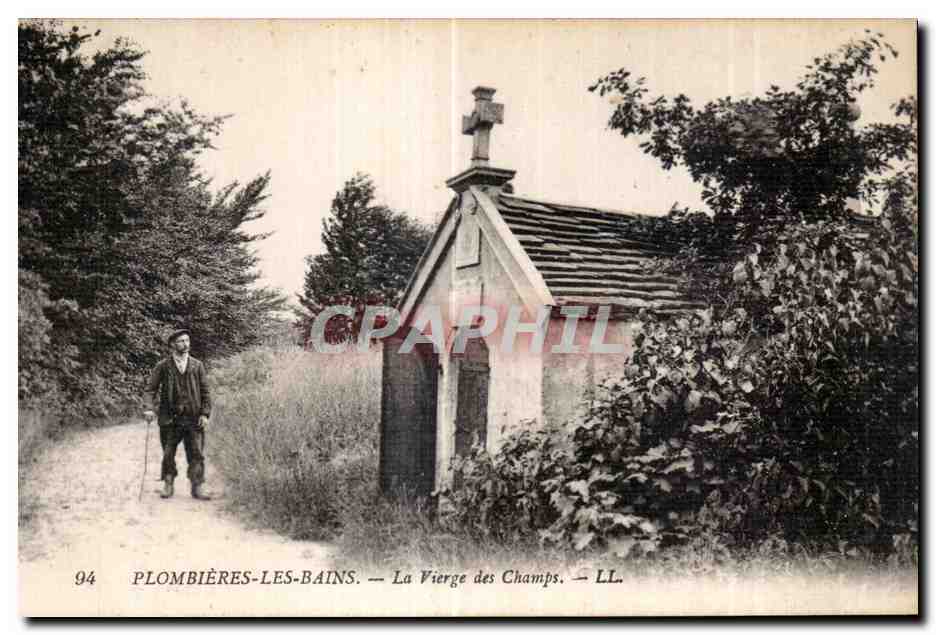 CPA Plombieres Les Bains La Vierge des Champs