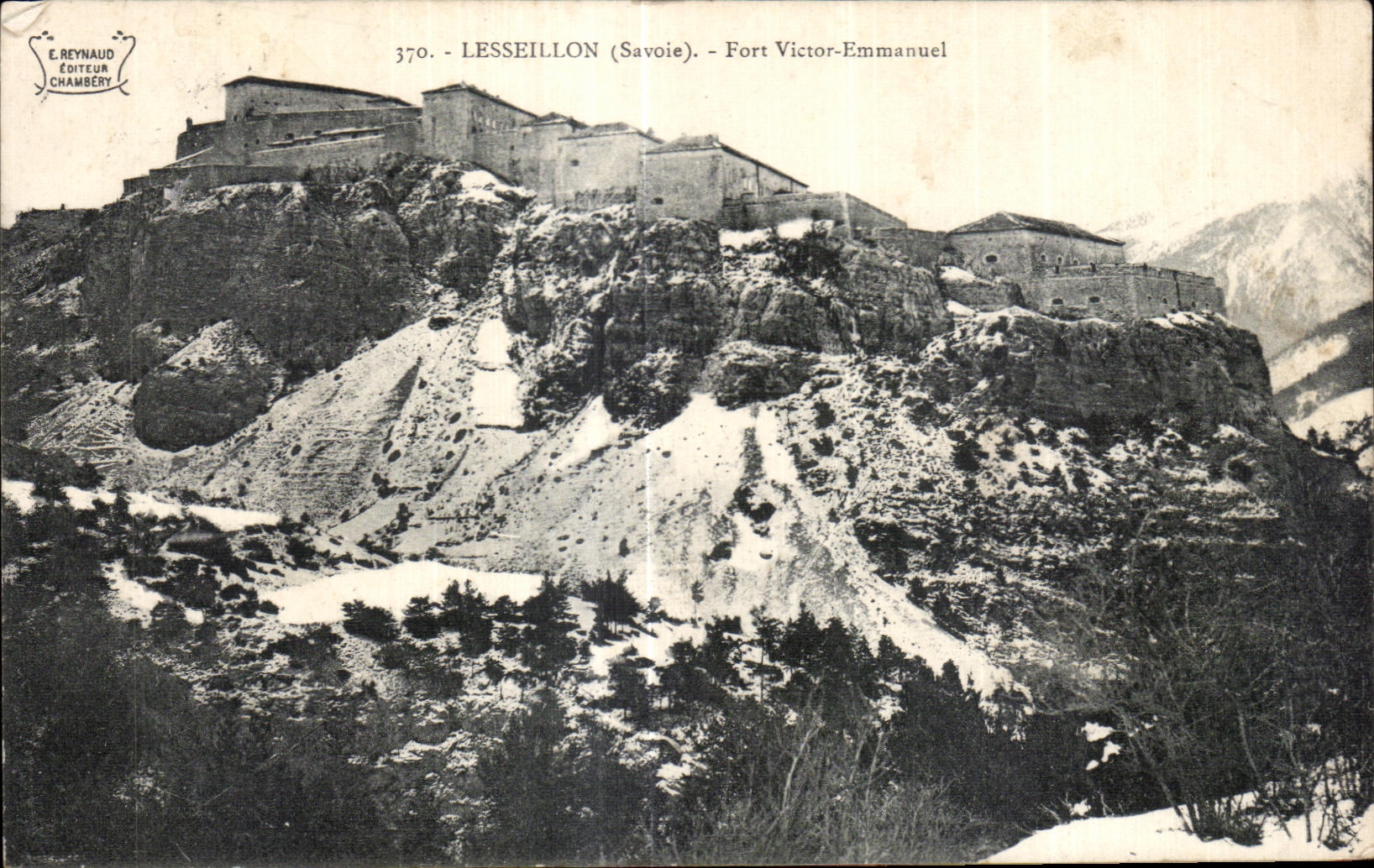 CPA Lesseillon (Savoie) Fort Victor Emmanuel