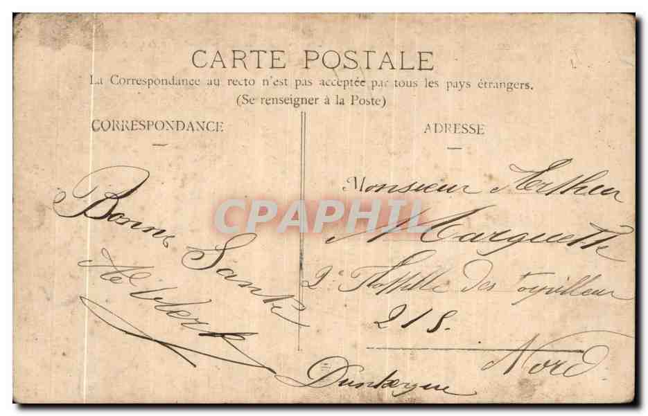 Toulon - Le Chemin du Littoral au Mourillon — Cliché Giraud, n°419 — Rückseite