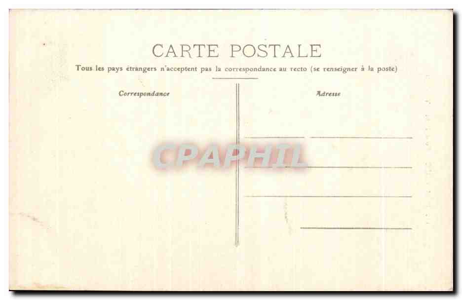 CPA Toulouse Cour Henri IV (Capitole) — Verso
