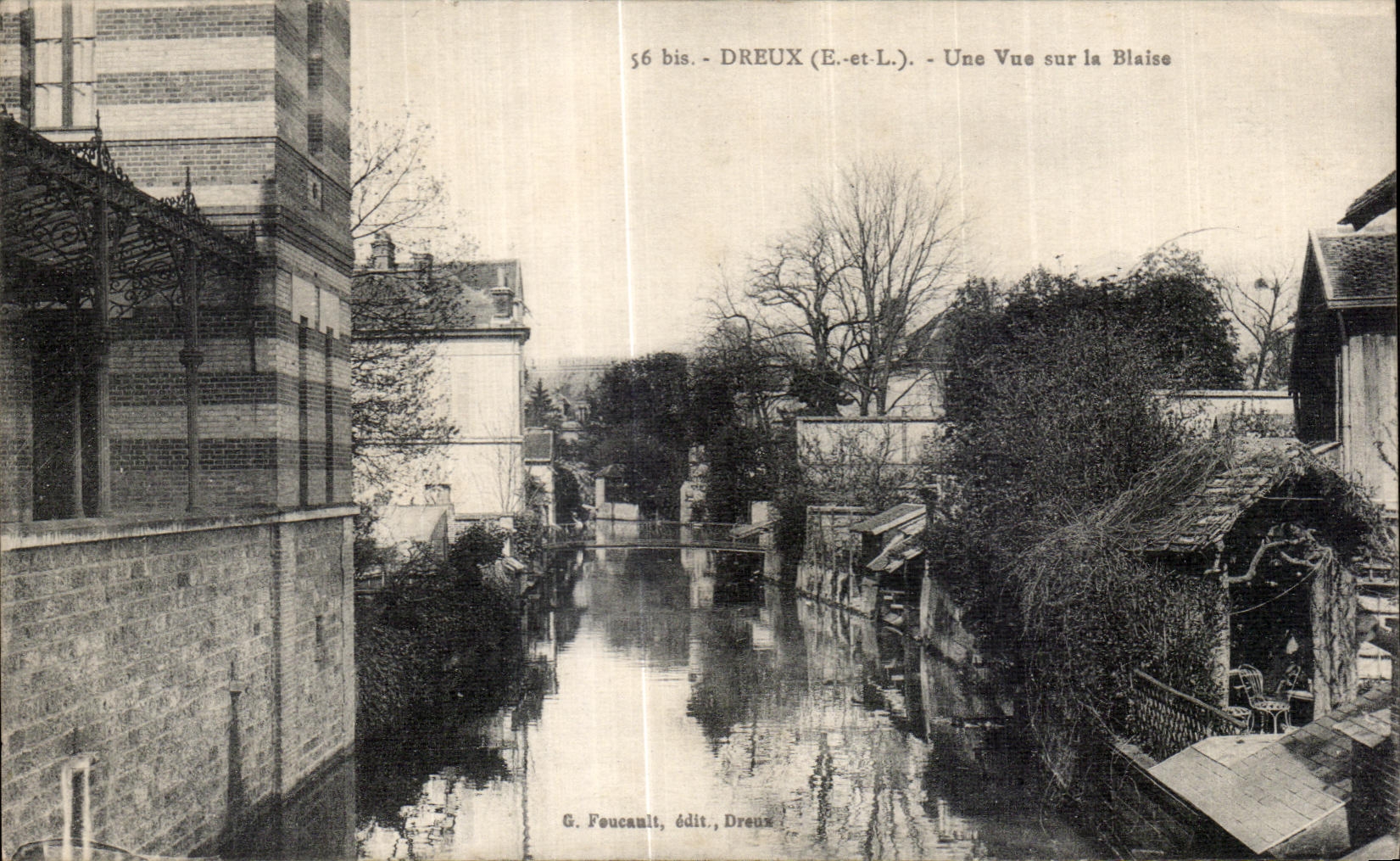 CPA Dreux Une Vue sur la Blaise