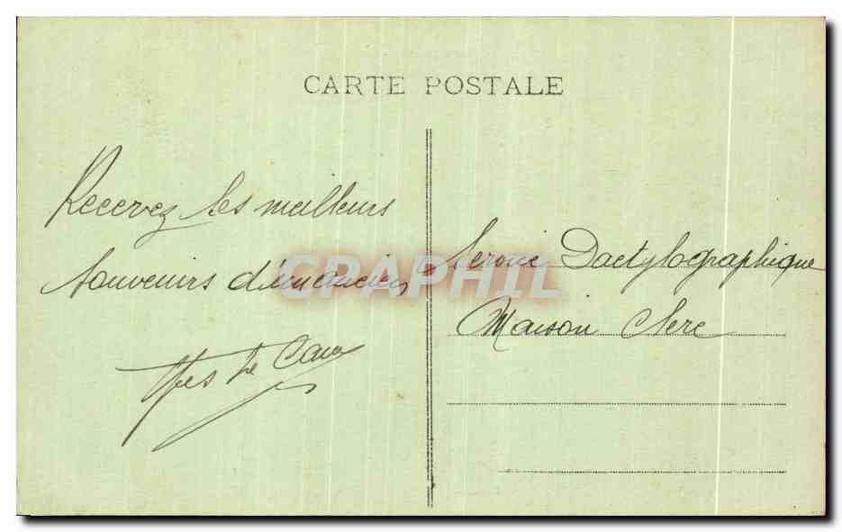 CPA Dreux Une Vue sur la Blaise — Verso